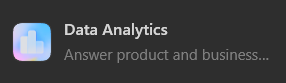 תוסף Data Analytics