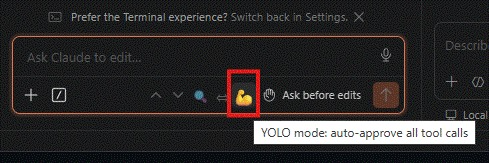 הרמה הרביעית — Auto mode