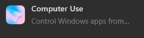תוסף Computer Use